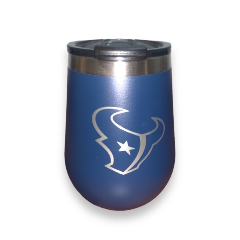 Official NFL Houston Texans RTIC 12oz Cocktail Tumbler Navy Blue New In Box